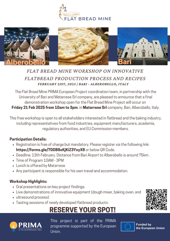 Flat Bread Mine Workshop in Alberobello