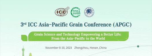 3rd Asia-Pacific Grain Conference - Register today!