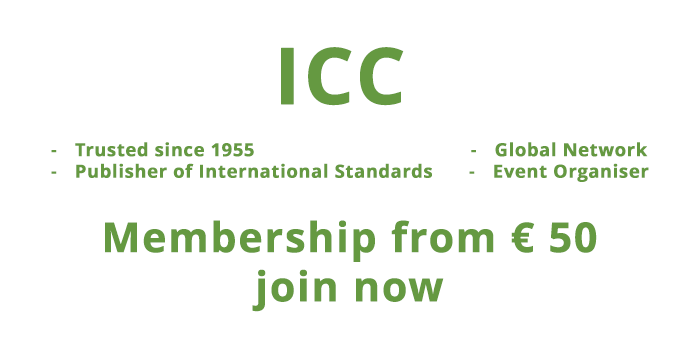 ICC Membership from 50€, join now